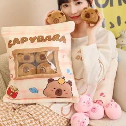 Kawaii Therapy Mini Stuffed Animals | Cute Stuffed Animals<A Bag of Kawaii Capybara Animal Dolls – Special Edition
