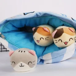 Kawaii Therapy Mini Stuffed Animals | Cute Stuffed Animals<A Bag of Kawaii Neko Cat Pudding Dolls