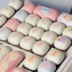 Kawaii Therapy Keyboards & Keycaps<Akko Pig Party Mog Design 139pcs Keycaps