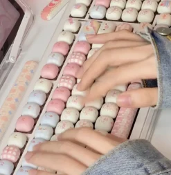 Kawaii Therapy Keyboards & Keycaps<Akko Pig Party Mog Design 139pcs Keycaps
