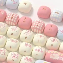 Kawaii Therapy Keyboards & Keycaps<Akko Pig Party Mog Design 139pcs Keycaps