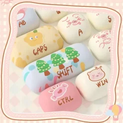 Kawaii Therapy Keyboards & Keycaps<Akko Pig Party Mog Design 139pcs Keycaps