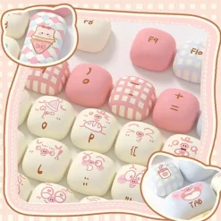 Kawaii Therapy Keyboards & Keycaps<Akko Pig Party Mog Design 139pcs Keycaps