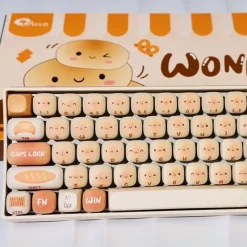 Kawaii Therapy Keyboards & Keycaps<Akko Steam Bun Wonderland Mog Design 138pcs Keycaps