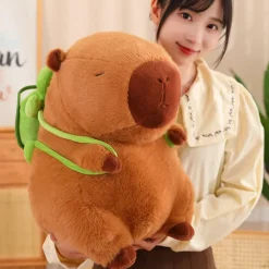 Kawaii Therapy Cute Stuffed Animals | Capybara<Stuffed Animal with Turtle Backpack (40cm) XL
