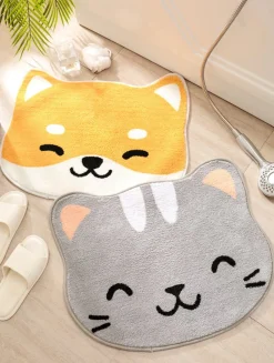 Kawaii Therapy Mats<Cute Shiba Inu Bathroom Floor Mat – Limited Edition