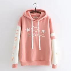 Kawaii Therapy Clothing<Japanese Cats Harajuku Hoodie – Special Edition
