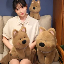 Kawaii Therapy Cute Stuffed Animals<Kawaii Adorable Fluffy Terrier Plush (30cm) – Limited Edition