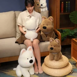Kawaii Therapy Cute Stuffed Animals<Kawaii Adorable Fluffy Terrier Plush (30cm) – Limited Edition