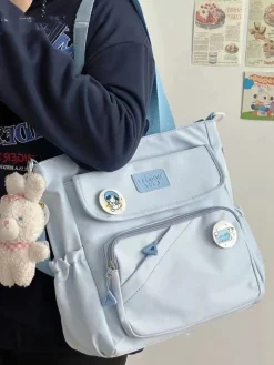 Kawaii Therapy Shoulder Bags | School Backpacks<Kawaii Aesthetic Butter Milk Shoulder Bag – Special Edition