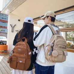 Kawaii Therapy School Backpacks | Korea Style Backpacks<Kawaii Aesthetic Korea Style Canvas Backpack – Limited Edition