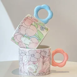 Kawaii Therapy Bottles<Kawaii Aesthetic Tulip Ceramic Cup – Limited Edition