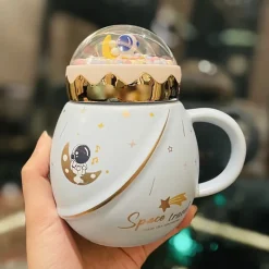 Kawaii Therapy Bottles<Kawaii Astronaut Series Ceramic Cup – Limited Edition