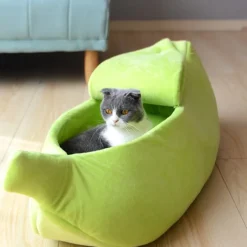 Kawaii Therapy Cat House<Kawaii Banana Soft Cushion Cat Bed – Limited Edition