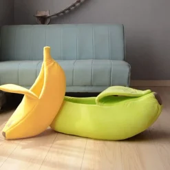 Kawaii Therapy Cat House<Kawaii Banana Soft Cushion Cat Bed – Limited Edition