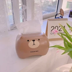 Kawaii Therapy Tissue Box<Kawaii Bear Cat Style Tissue Box – Limited Edition