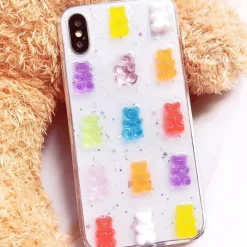 Kawaii Therapy Phonecase<Kawaii Glitter Phone Case