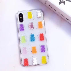 Kawaii Therapy Phonecase<Kawaii Glitter Phone Case