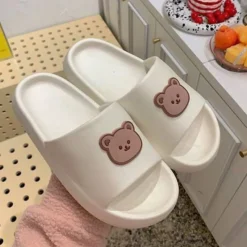 Kawaii Therapy Slippers<Kawaii Bear Harajuku Slippers – Limited Edition