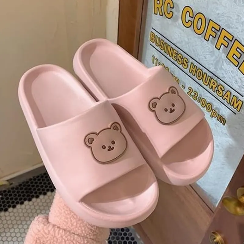 Kawaii Therapy Slippers<Kawaii Bear Harajuku Slippers – Limited Edition
