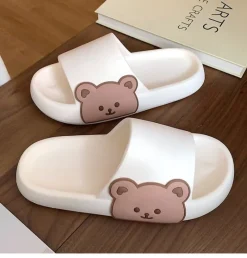 Kawaii Therapy Slippers<Kawaii Bear Pastel Slippers – Limited Edition