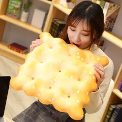 Kawaii Therapy Pillows | Bread<Kawaii Biscuit Cushion Pillow Cushion – Limited Edition