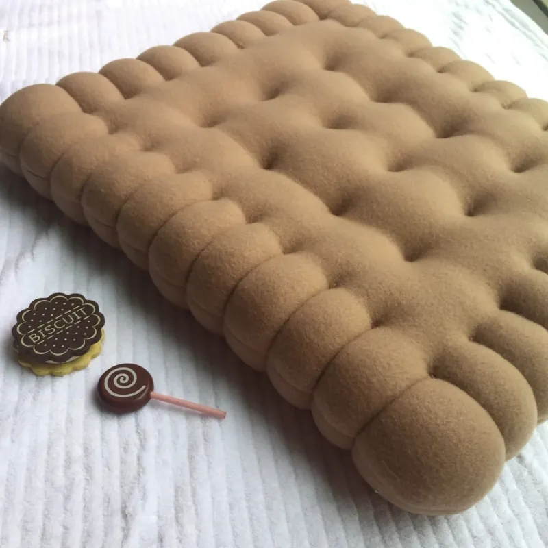Kawaii Therapy Seat Cushions | Pillows<Kawaii Biscuit Cushion Pillow – Limited Edition