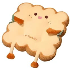 Kawaii Therapy Pillows<Kawaii Bread Toast Pillow Seat Cushion – Limited Edition