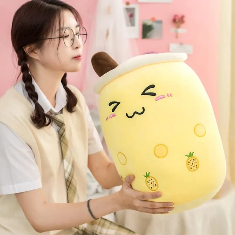Kawaii Therapy Giant Stuffed Animals | Boba<Kawaii Bubble Milk Tea Plush XL (50cm)