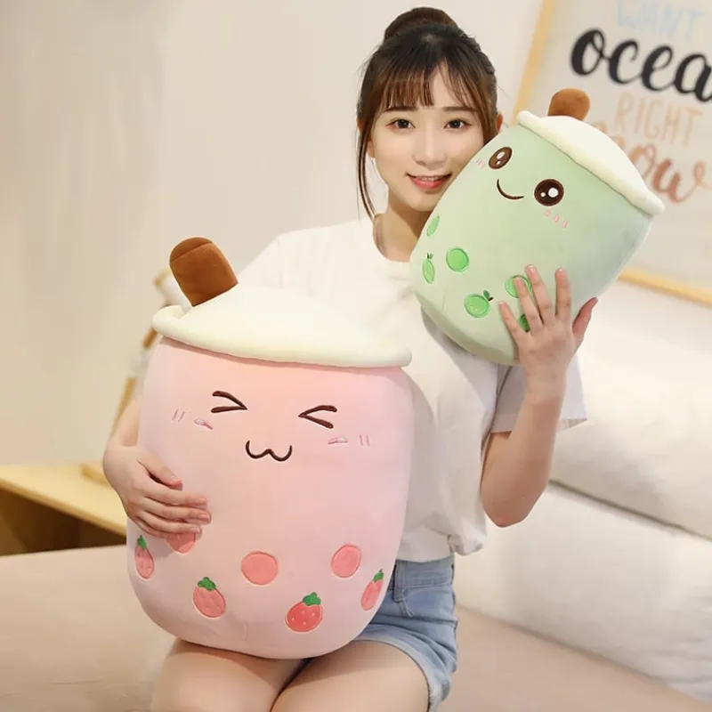 Kawaii Therapy Giant Stuffed Animals | Boba<Kawaii Bubble Milk Tea Plush XL (50cm)
