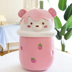Kawaii Therapy Cute Stuffed Animals | Boba<Kawaii Bubble Tea Bear Plush XL – Limited Edition