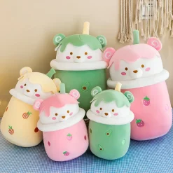 Kawaii Therapy Cute Stuffed Animals | Boba<Kawaii Bubble Tea Bear Plush XL – Limited Edition