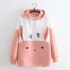 Kawaii Therapy Clothing<Kawaii Bunny Carrot Harajuku Hoodie – Special Edition