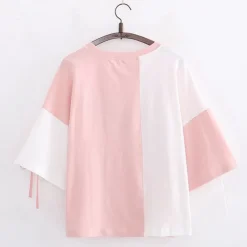 Kawaii Therapy Clothing<Kawaii Bunny Carrot Laced Harajuku Shirt