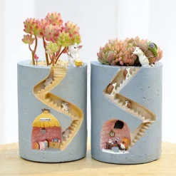 Kawaii Therapy Desk Accessories<Kawaii Bunny Cavern Flower Holder – Limited Edition