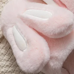 Kawaii Therapy Slippers<Kawaii Bunny Ears Warm Fuzzy Slippers – Limited Edition