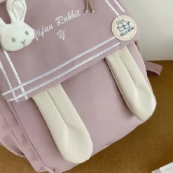 Kawaii Therapy School Backpacks | Japanese Style Backpacks<Kawaii Bunny Rabbit Harajuku Backpack – Limited Edition