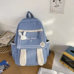 Kawaii Therapy School Backpacks | Japanese Style Backpacks<Kawaii Bunny Rabbit Harajuku Backpack – Limited Edition