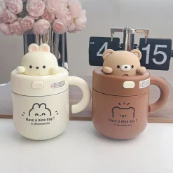 Kawaii Therapy Bottles<Kawaii Bunny Stainless Steel Cup (530ml) – Limited Edition