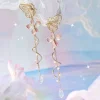 Kawaii Therapy Earrings<Kawaii Butterfly Cherry Blossom Earrings – Limited Edition