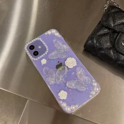 Kawaii Therapy Phonecase<Kawaii 3D Glitter Phone Case – Limited Edition