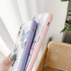 Kawaii Therapy Phonecase<Kawaii Butterfly Glitter Phone Case