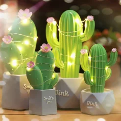 Kawaii Therapy Kawaii Lamps<Kawaii Cactus Night Lamp – Limited Edition