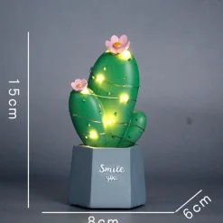 Kawaii Therapy Kawaii Lamps<Kawaii Cactus Night Lamp – Limited Edition