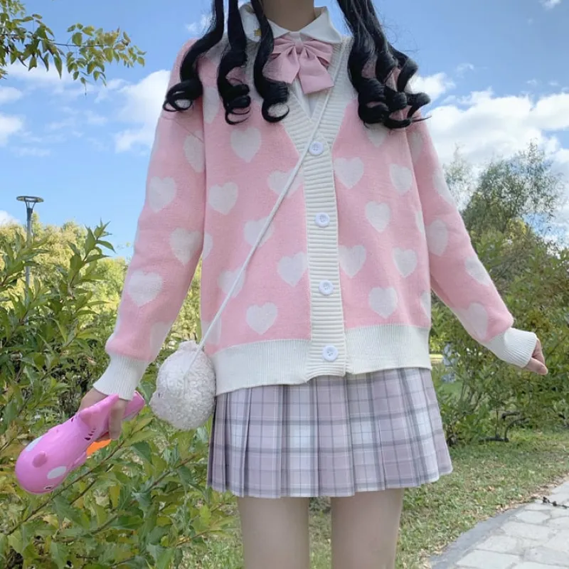 Kawaii Therapy Clothing<Kawaii Candy Hearts Harajuku Pastel Sweater – Special Edition
