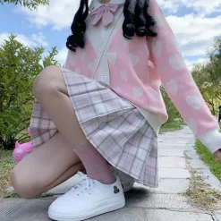 Kawaii Therapy Clothing<Kawaii Candy Hearts Harajuku Pastel Sweater – Special Edition