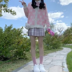 Kawaii Therapy Clothing<Kawaii Candy Hearts Harajuku Pastel Sweater – Special Edition