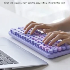 Kawaii Therapy Keyboards & Keycaps<Kawaii Candy Pastel Wireless Keyboard Set – Special Edition
