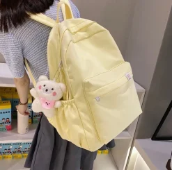Kawaii Therapy School Backpacks | Preppy Backpacks<Kawaii Candy Style Pastel Nylon Backpack