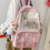 Kawaii Therapy School Backpacks | Preppy Backpacks<Kawaii Canvas Harajuku School Backpack – Limited Edition